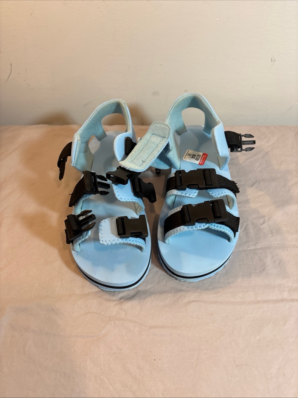 Light Blue Buckle Sport exercise Sandals - Unbranded